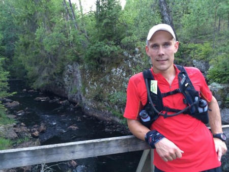 Claes i botten på Hyssnas Grand Canyon.